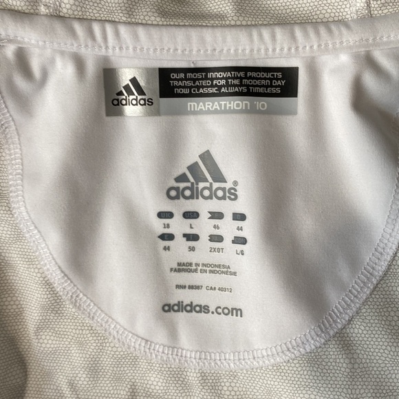 Adidas Climacool 2010 Boston Marathon Hooded Running Windbreaker Sz L - Picture 10 of 13